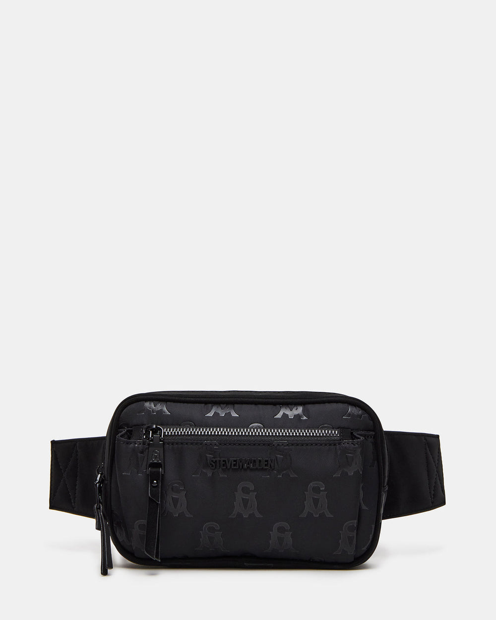 LIND Black/Black Women's Adjustable Belt Handbag | Steve Madden Sale