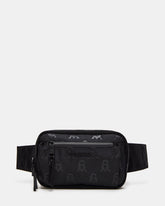 LIND Black/Black Women's Adjustable Belt Handbag | Steve Madden Sale