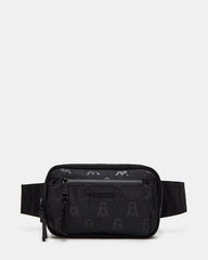LIND Black/Black Women's Adjustable Belt Handbag | Steve Madden Sale