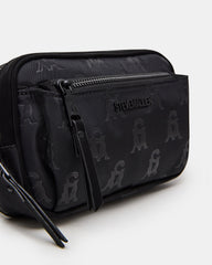 LIND Black/Black Women's Adjustable Belt Handbag | Steve Madden Sale