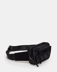 LIND Black/Black Women's Adjustable Belt Handbag | Steve Madden Sale
