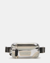 MADRIDD Belt Bag Silver | Women's Handbags | Steve Madden on Sale