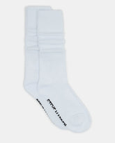 2 PACK SLOUCHY CREW SOCKS WHITE Scrunch Socks | Steve Madden on Sale