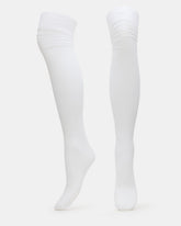 PREPPY White Over-The-Knee Footed Women's Tights | Steve Madden online
