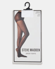 BLAIR SHEER TIGHTS White Women's Footed Sheer Mesh Tights | Steve Madden outlet