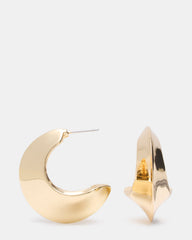 CRESCENT EARRINGS GOLD Women's Earrings | Steve Madden online