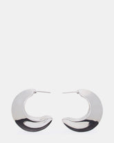 CRESCENT EARRINGS SILVER Women's Earrings | Steve Madden US