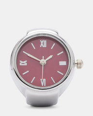 WATCH RING Red | Women's Accessories | Steve Madden Sale