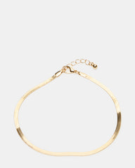 3-PIECE CHAIN ANKLET SET Women's Gold Chain Pearl Embellished Anklet Set | Steve Madden on Sale