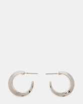 SMALL HOOP EARRINGS SILVER Women's Chubby Small Hoop Earrings | Steve Madden near me