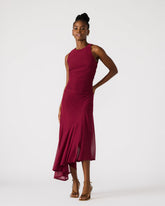 LANEY Red Women's Sleeveless Flowy Dress | Steve Madden for Sale