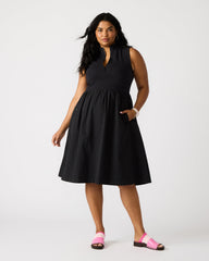 BERLIN White Women's Mock Neck Midi Dress | Steve Madden on Sale