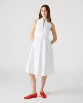 BERLIN White Women's Mock Neck Midi Dress | Steve Madden discount
