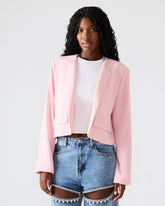 SERENEA Powder Puff Women's Long-Sleeved Open-Front Blazer | Steve Madden near me