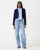 SERENEA Blazer Marine Long-Sleeved Open-Front Blazer | Steve Madden US