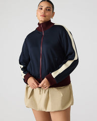 DAISY Midnight Long-Sleeved Zip-Up Athletic Women's Jacket | Steve Madden discount