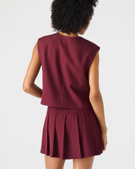 ALESSA Wine Button-Up Women's Top | Steve Madden near me