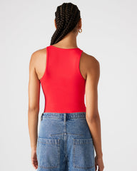 NICO Red Women's Contour Stretch Bodysuit | Steve Madden for Sale