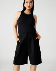 NICO Black Women's Contour Stretch Bodysuit | Steve Madden outlet