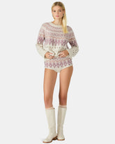 SUZETTE Multi Fair Isle Micro Women's Hot Shorts | Steve Madden near me