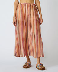 SHILLOH Stripe Detail Flowy Women's Maxi Skirt | Steve Madden discount