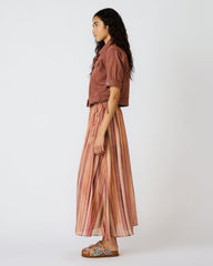 SHILLOH Stripe Detail Flowy Women's Maxi Skirt | Steve Madden discount