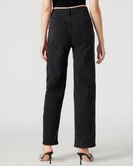 TAYLOR Jean Black Women's Cutout Jeans | Steve Madden Sale