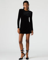 CINDI Velvet Black Women's Mini Skort | Steve Madden outlet