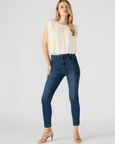 LONA Midnight Blue Denm Skinny Women's Jeans | Steve Madden US