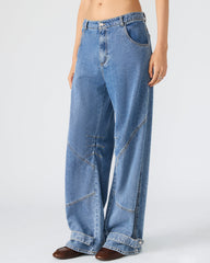 TRE Forever Blue Low-Rise Denim Women's Jeans | Steve Madden for Sale