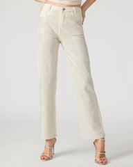 JESSE White Women's Rhinestone Studded Jeans | Steve Madden on Sale