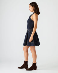 SLOAN Ink Denim Flowy Mini Women's Skirt | Steve Madden near me