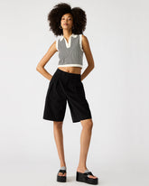 IVANA Black Women's Shorts | Steve Madden US