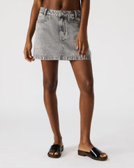 ABACO Light Grey Women's Denim Skirt | Steve Madden near me