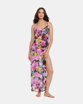 DAZEY FIELDS MULTI BIKINI COVER-UP Flowy Mesh Women's Swim Cover-Up | Steve Madden Sale