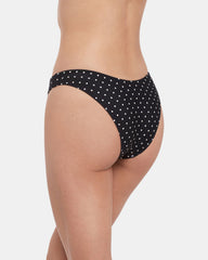 DARLING DOT BIKINI BOTTOM BLACK MULTI Women's Bikini Bottom | Steve Madden for Sale