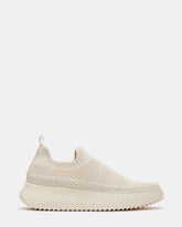 SAMARAH Beige Low Top Slip On Sneaker | Women's Sneakers | Steve Madden on Sale