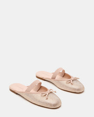 CUTESY Rhinestone Slip-On Ballet Mule Women's Flat | Steve Madden on Sale