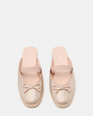 CUTESY Rhinestone Slip-On Ballet Mule Women's Flat | Steve Madden on Sale