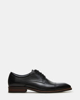 HASEN Black Leather Men's Lace-Up Dress Shoe | Steve Madden near me