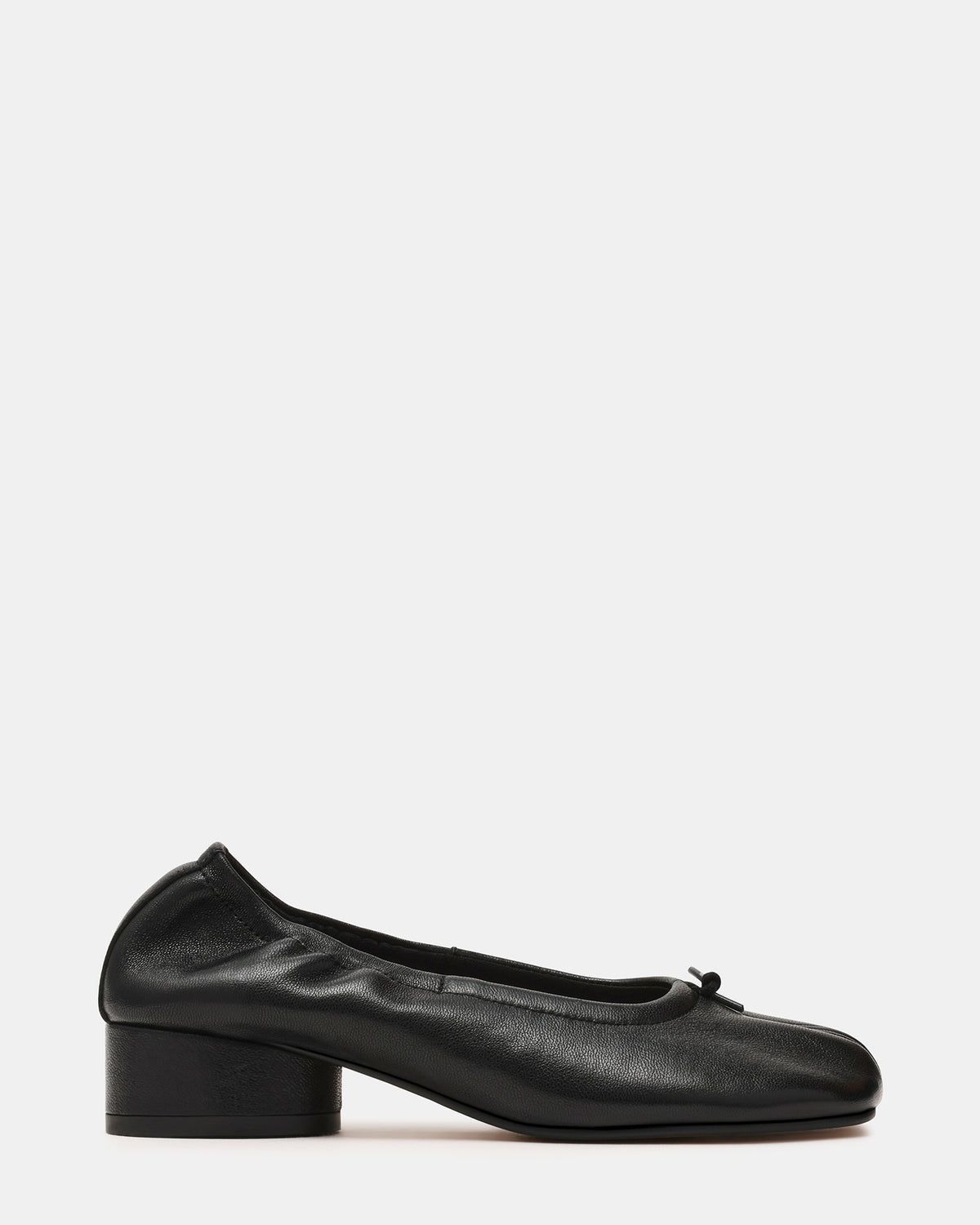 CYRA Black Leather Split Toe Tabi Women's Heel | Steve Madden near me