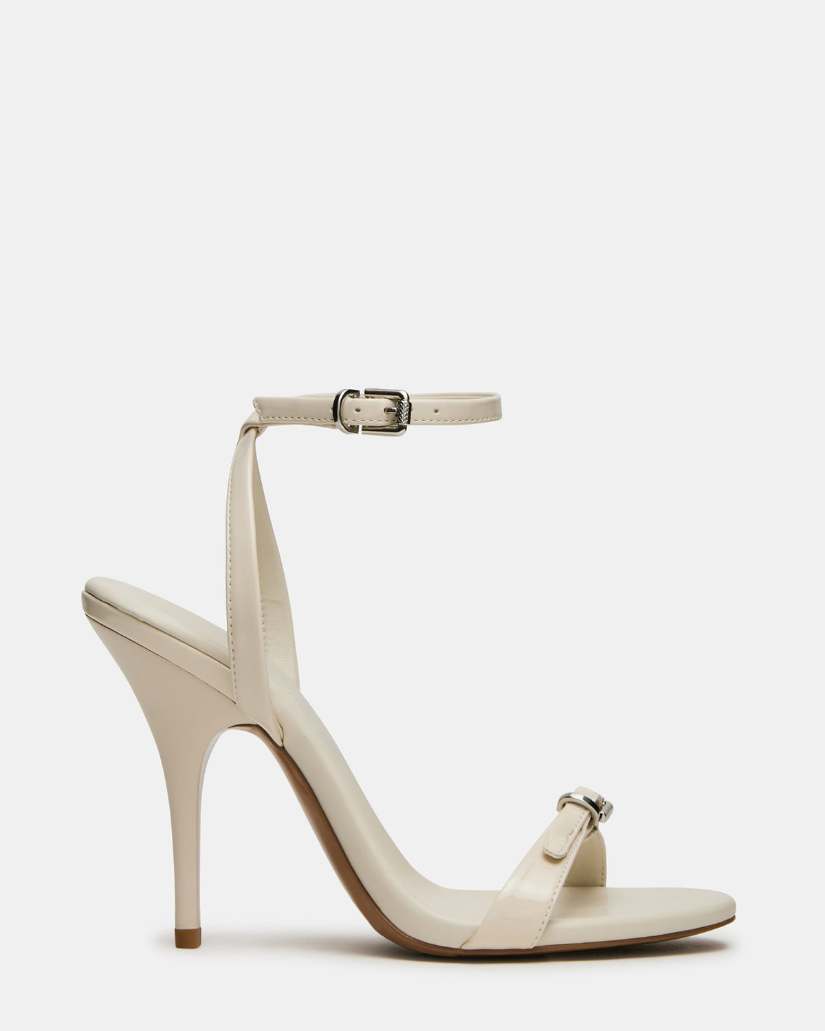 FOXX Bone Patent Strappy Stiletto Open-Toe Women's Heel | Steve Madden near me