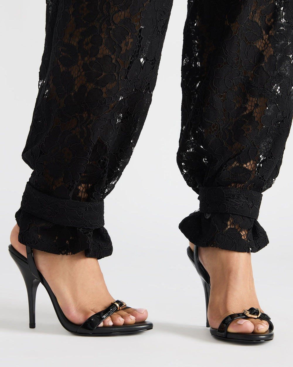 FOXX Bone Patent Strappy Stiletto Open-Toe Women's Heel | Steve Madden near me