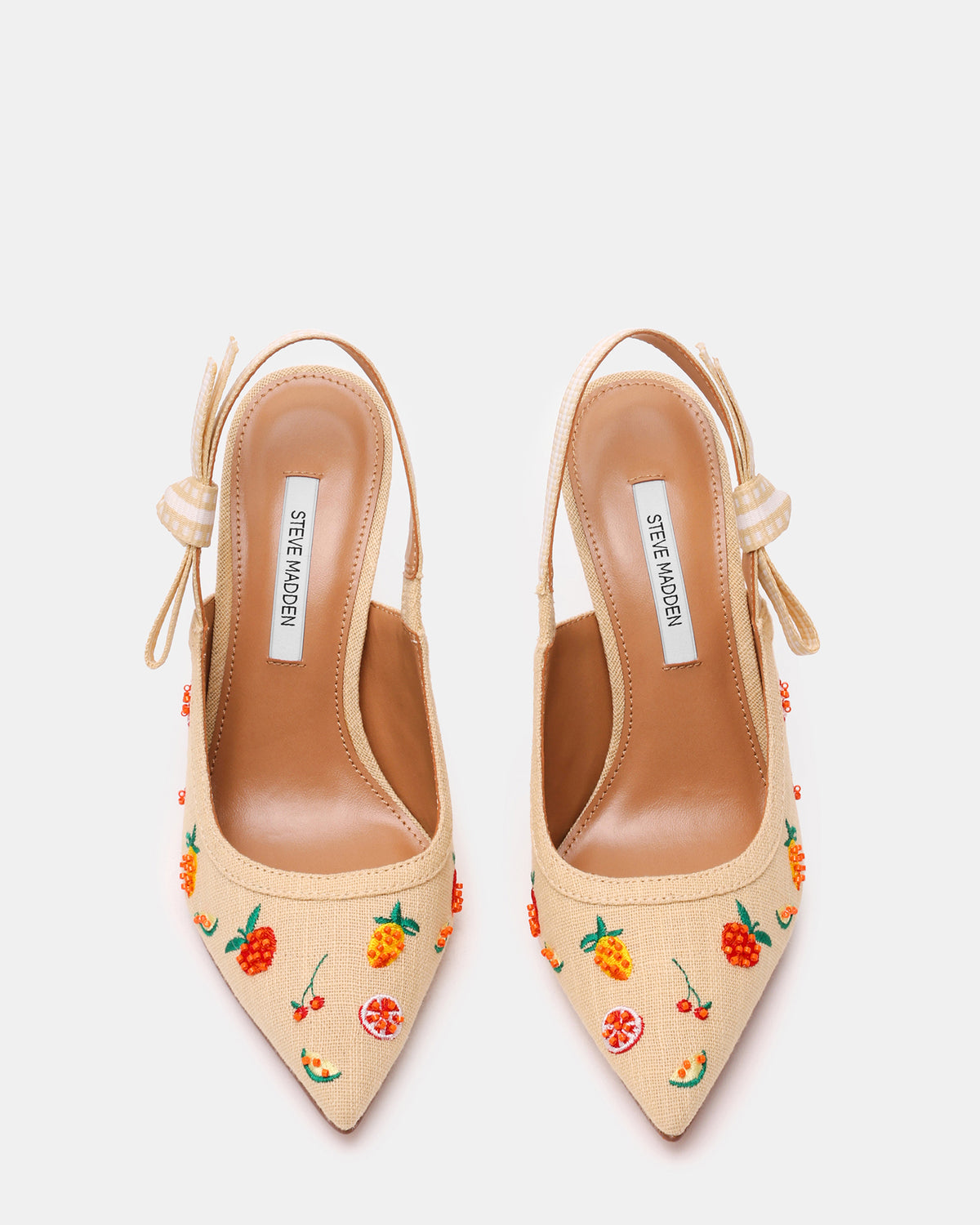 BRI Raffia Fruit Multi Slingback Pump Women's Heel | Steve Madden near me