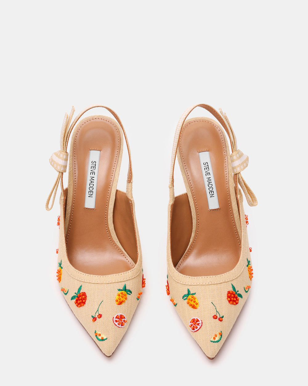 BRI Raffia Fruit Multi Slingback Pump Women's Heel | Steve Madden near me