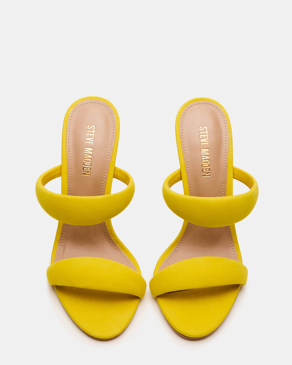 SATURN Yellow Stiletto Mule Women's Heel | Steve Madden discount