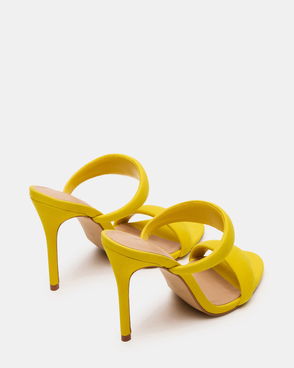 SATURN Yellow Stiletto Mule Women's Heel | Steve Madden discount