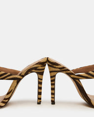 SATURN Tiger Stiletto Mule Women's Heel | Steve Madden US