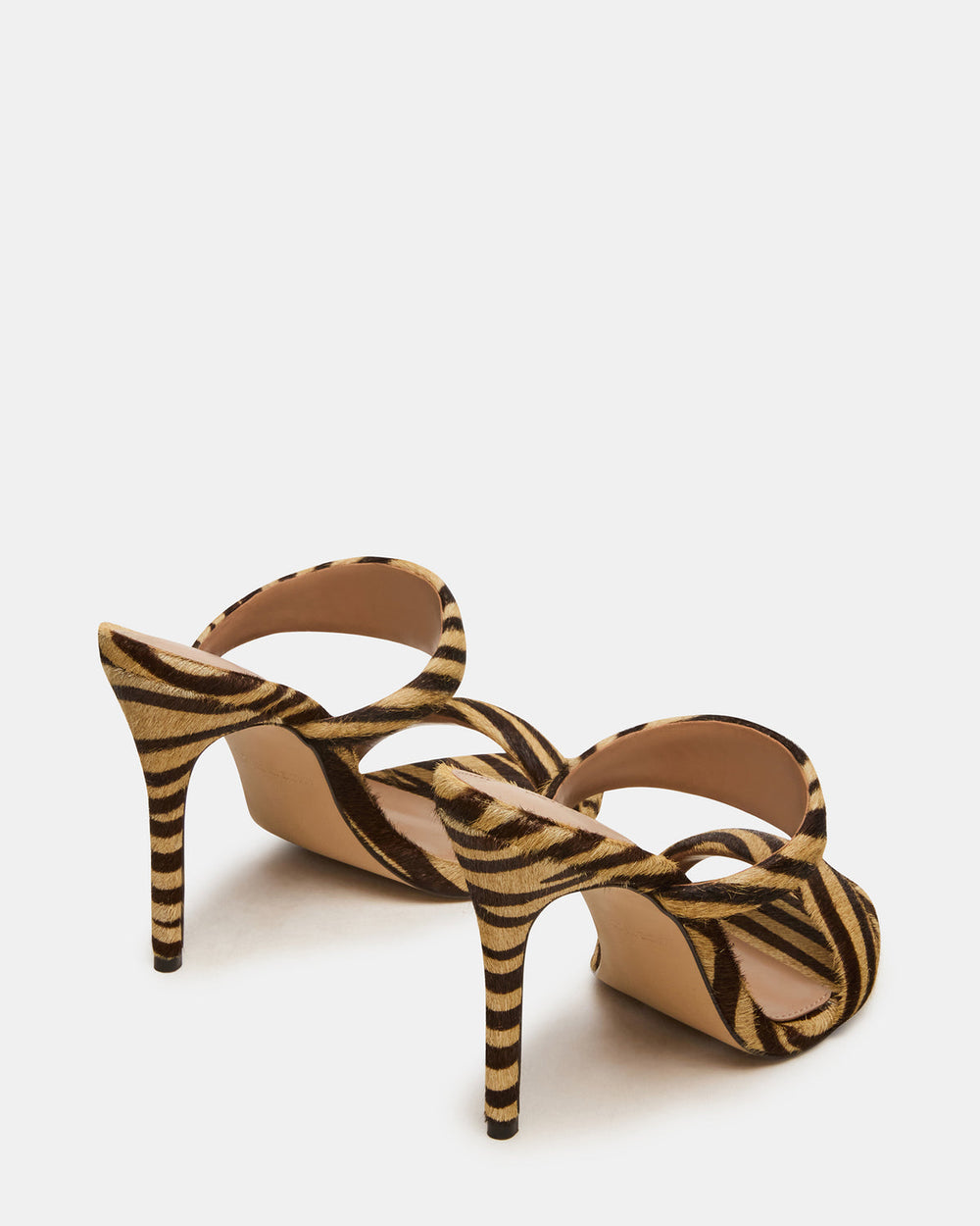 SATURN Tiger Stiletto Mule Women's Heel | Steve Madden US