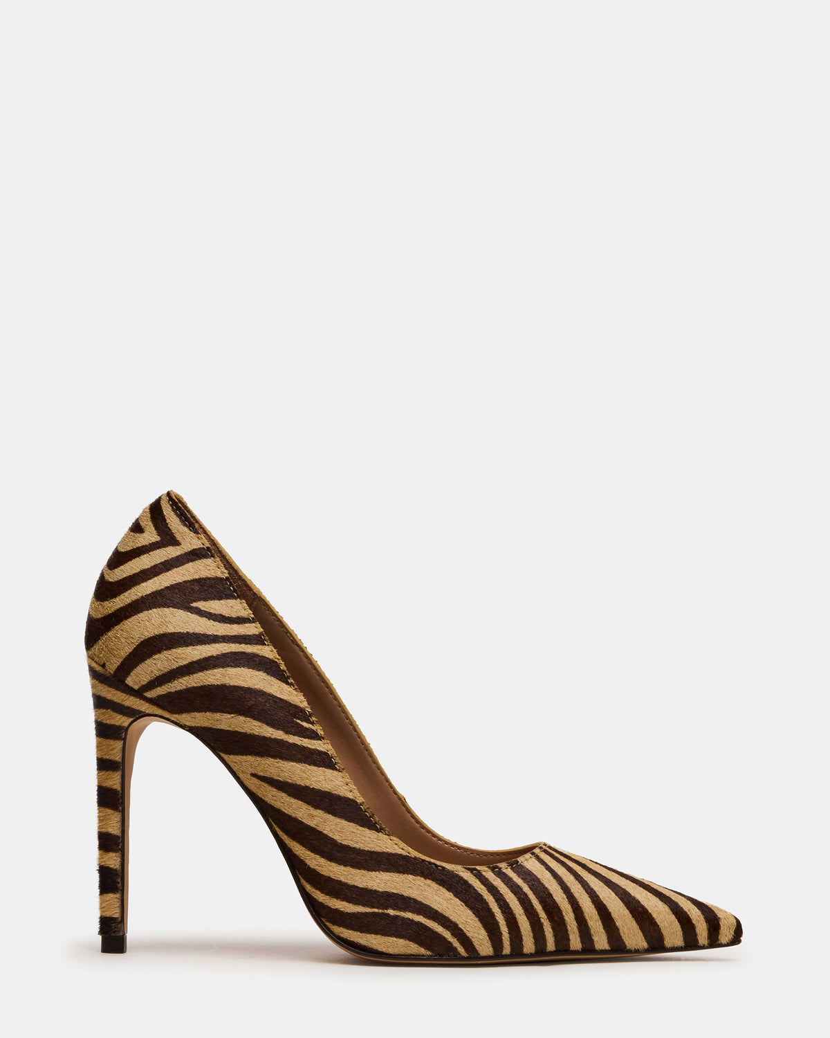 NOIR Tiger Pointed-Toe Stiletto Pump Women's Heels | Steve Madden on Sale
